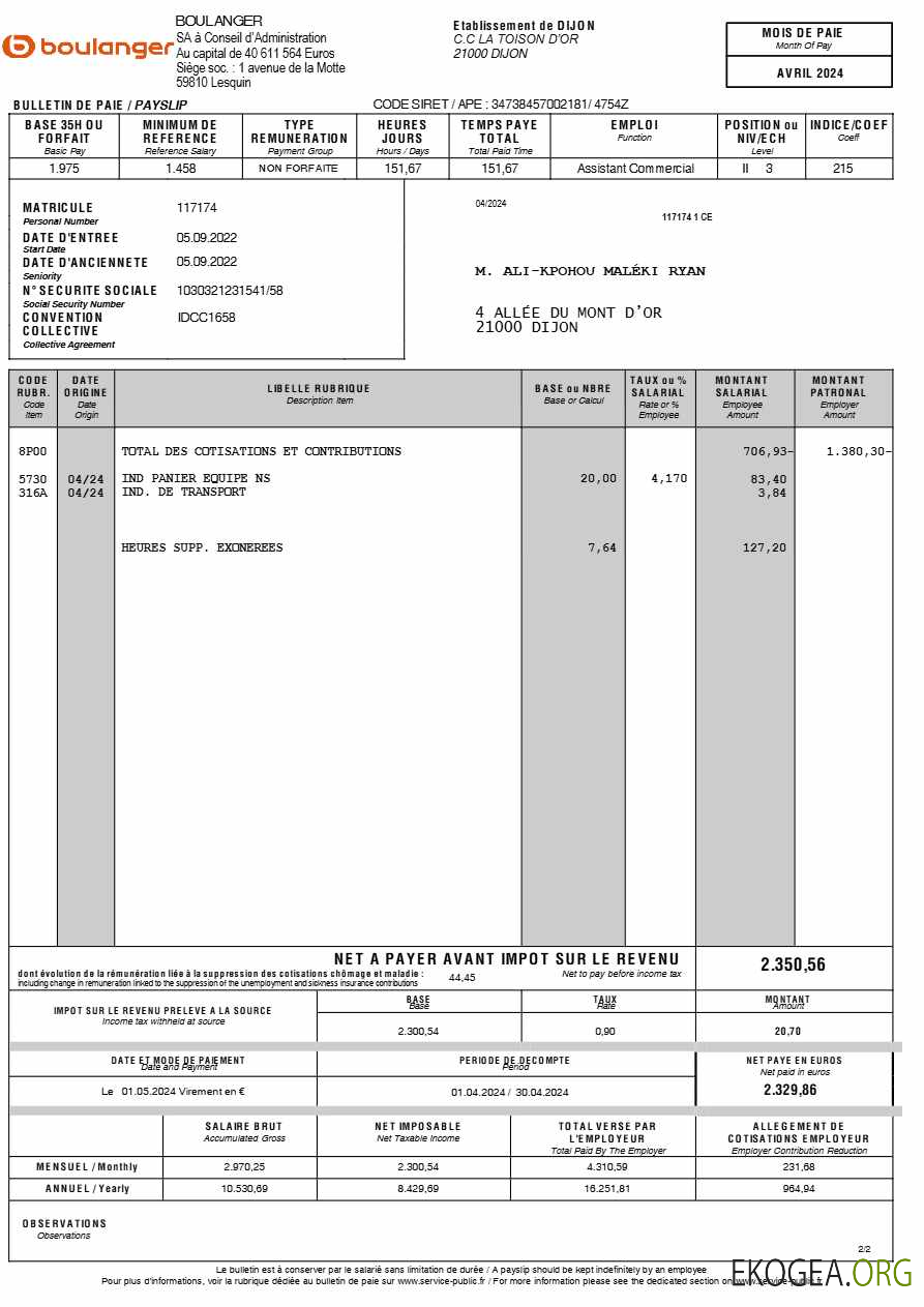 Modèle de fiche de paie Boulanger aux formats Word et PDF.pdf, 2